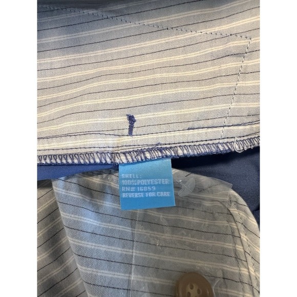 j mclaughlin Men's flat front golf shorts size 34 periwinkle blue - Picture 6 of 8